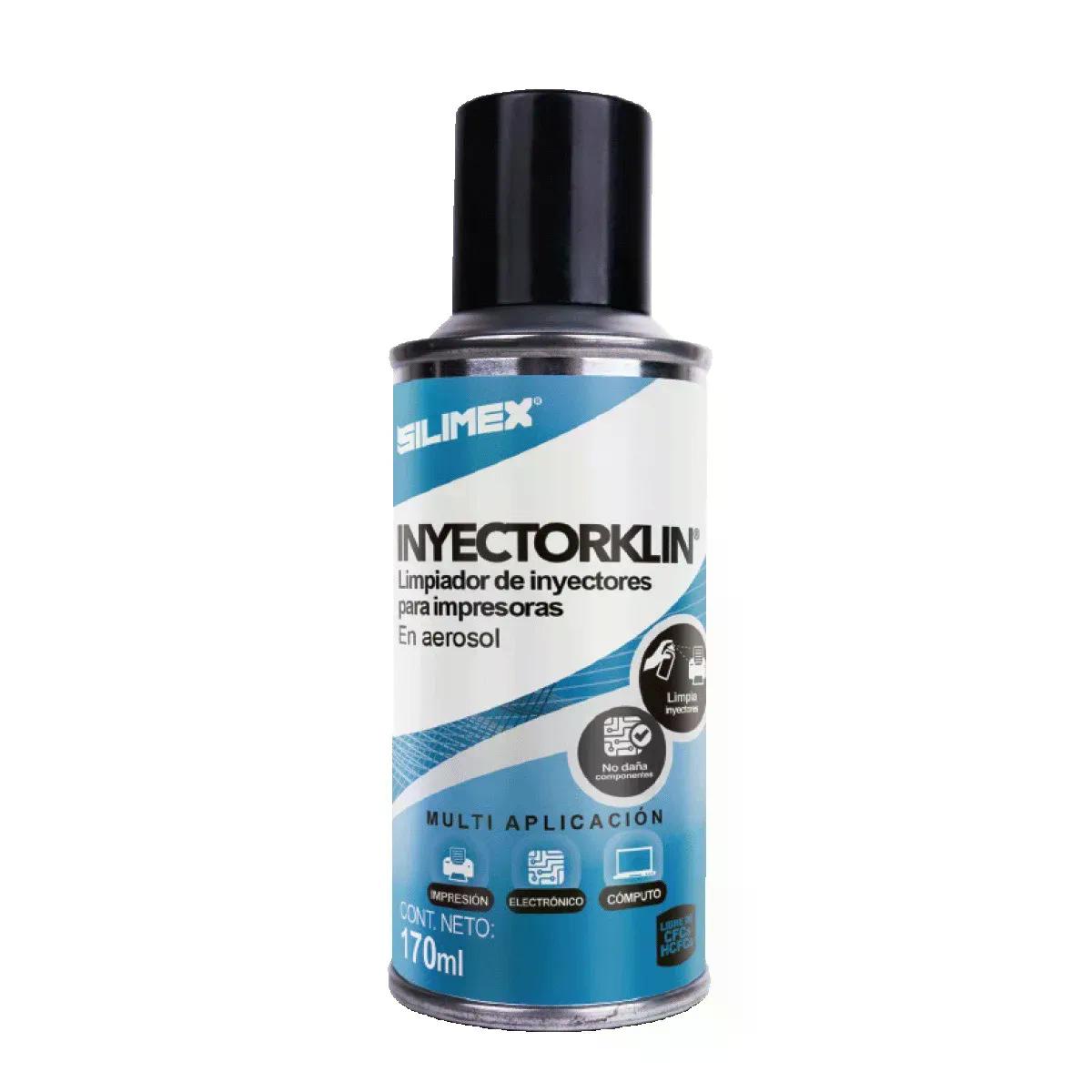 LIMPIADOR SILIMEX PARA INYECTORES DE IMPRESORAS 170ML